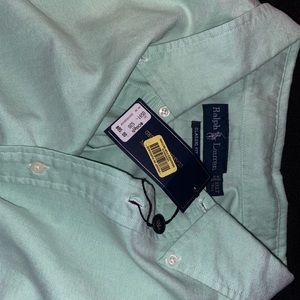 Mens Ralph Lauren button up dress shirt